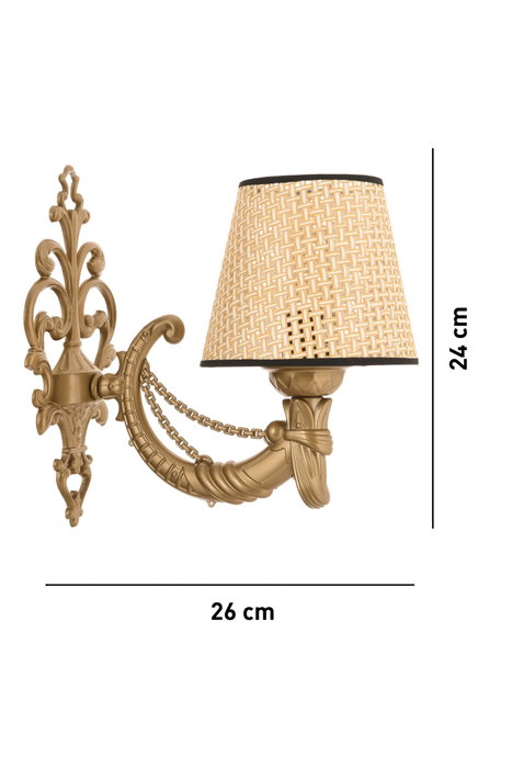 Opviq Gloria Coral - Natural, Gold